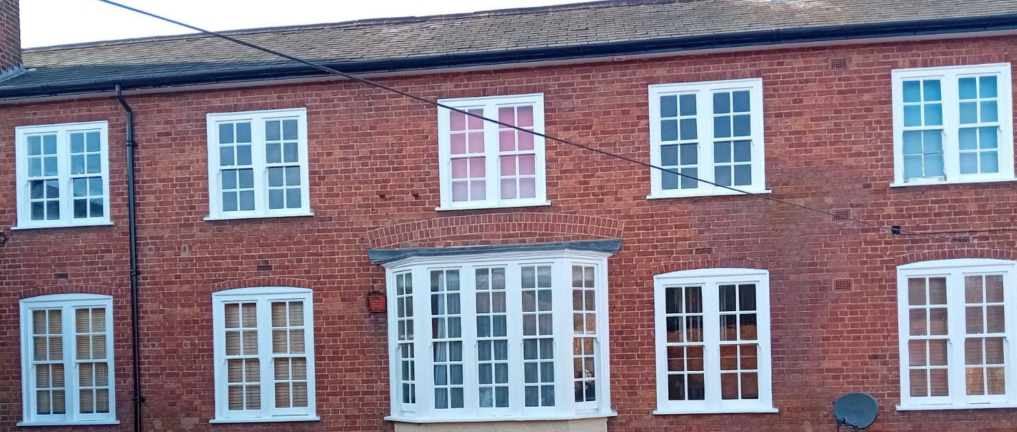 Exterior of Building in Conservation area with grade 2 listing in Leighton Buzzard