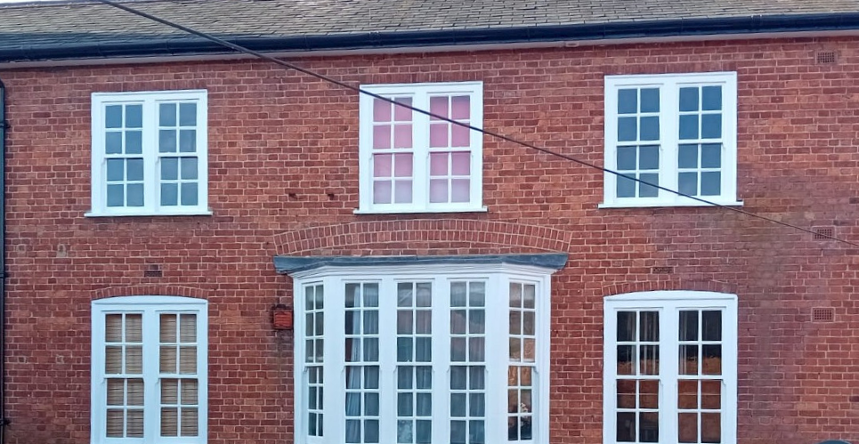 Exterior of Building in Conservation area with grade 2 listing in Leighton Buzzard