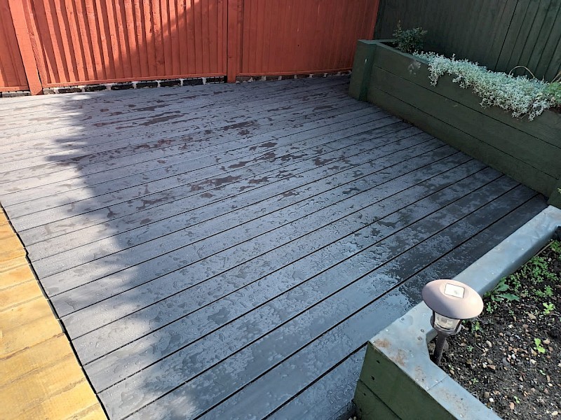 safe and healthy home decking garden services