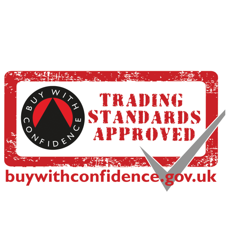 Trading Standards Approved Buy with Confidence Logo