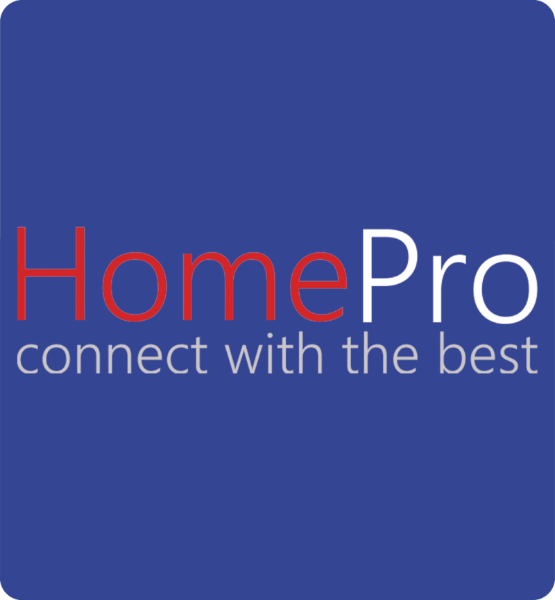 Home Pro connect with the best Logo