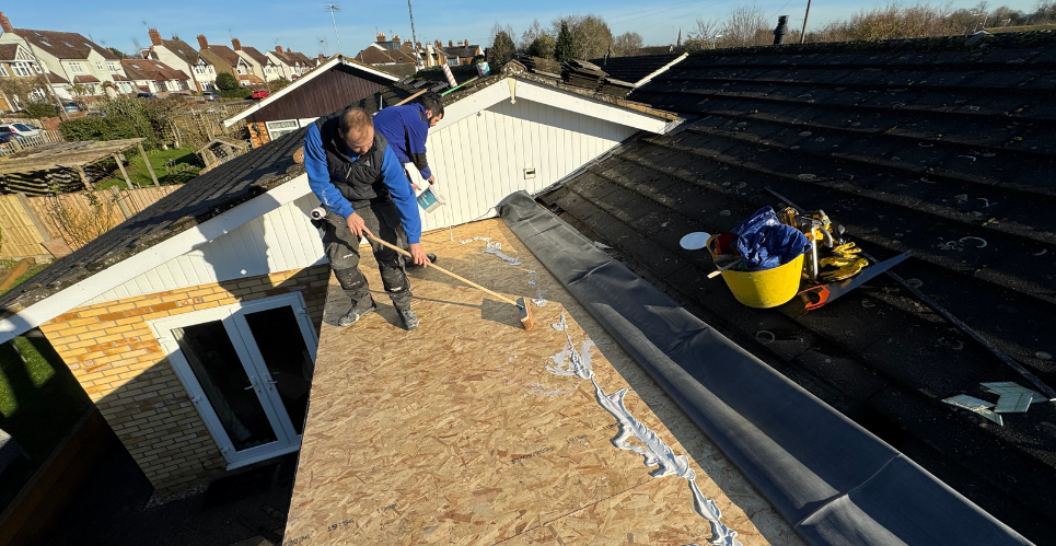EPDM and Multi Surface GRP Flat Roofs with a 20 Year Materials Warranty