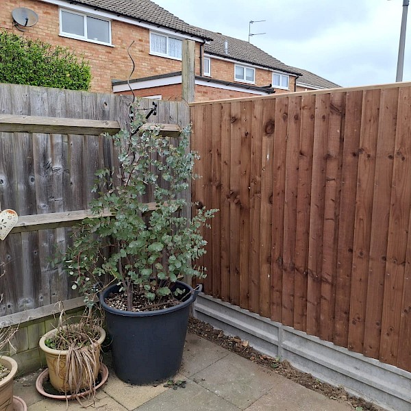 Concrete & Close Board Panel Fence Installation in Leighton Buzzard