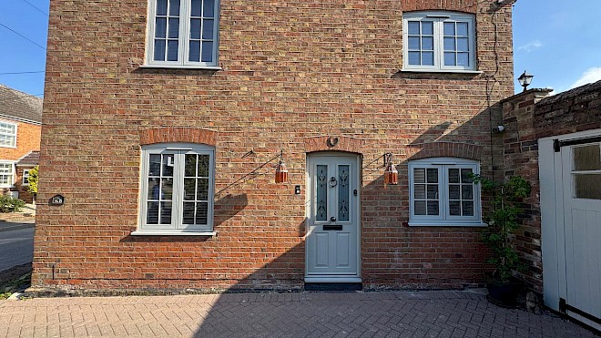 Flush Casement Window Installation in a Period Cottage in Leighton Buzzard